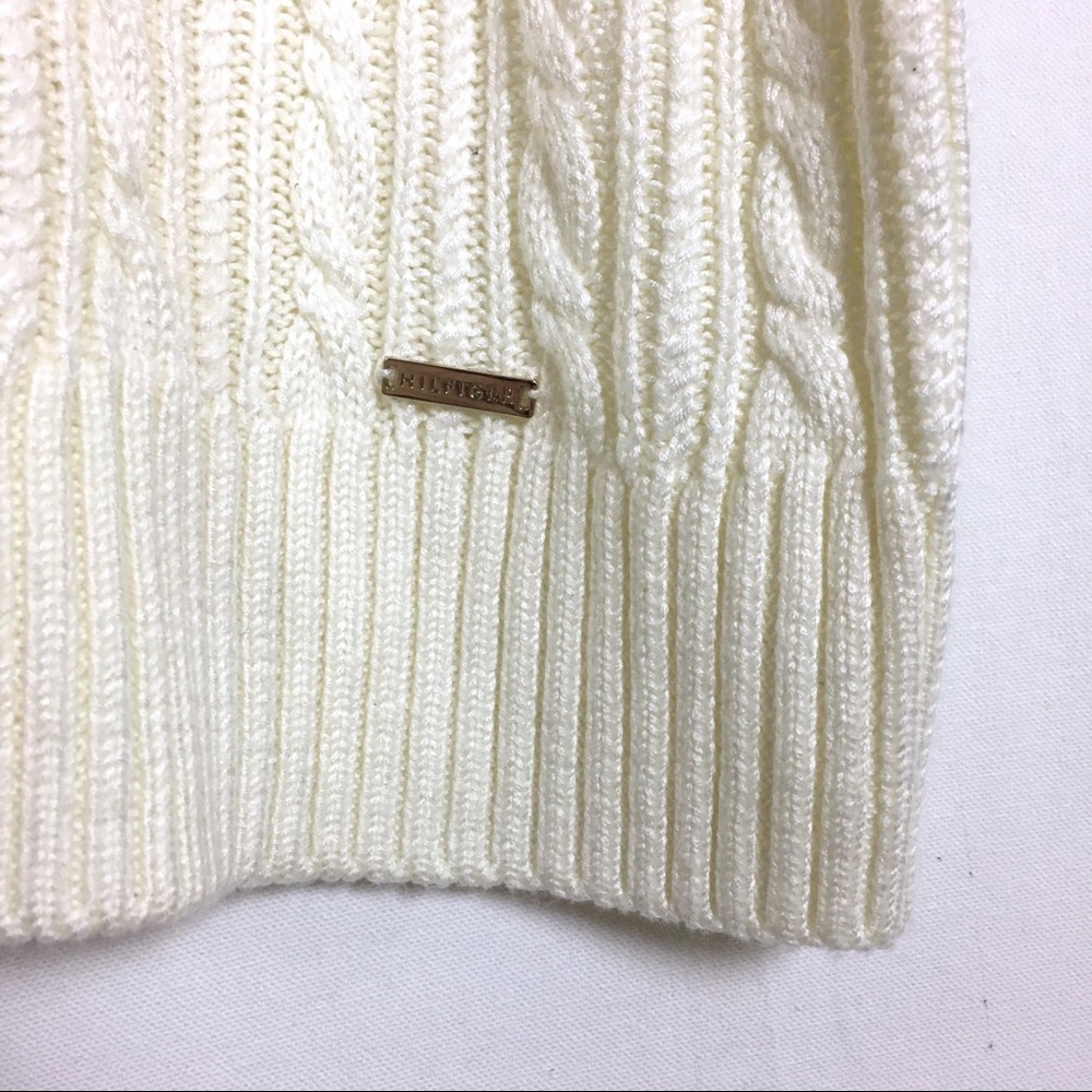 Tommy Hilfiger Ivory Sweater Dress Spell Out XL - Picture 4 of 8